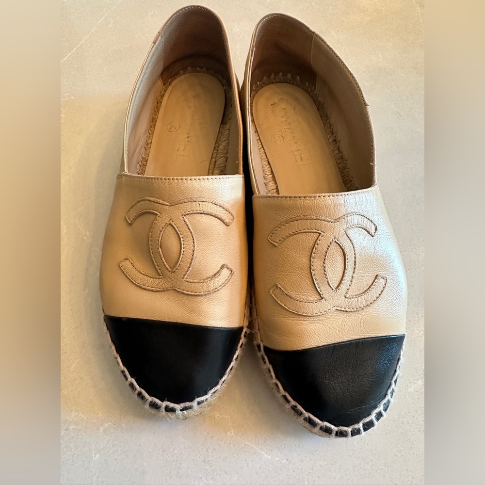 100% Authentic Chanel Espadrilles